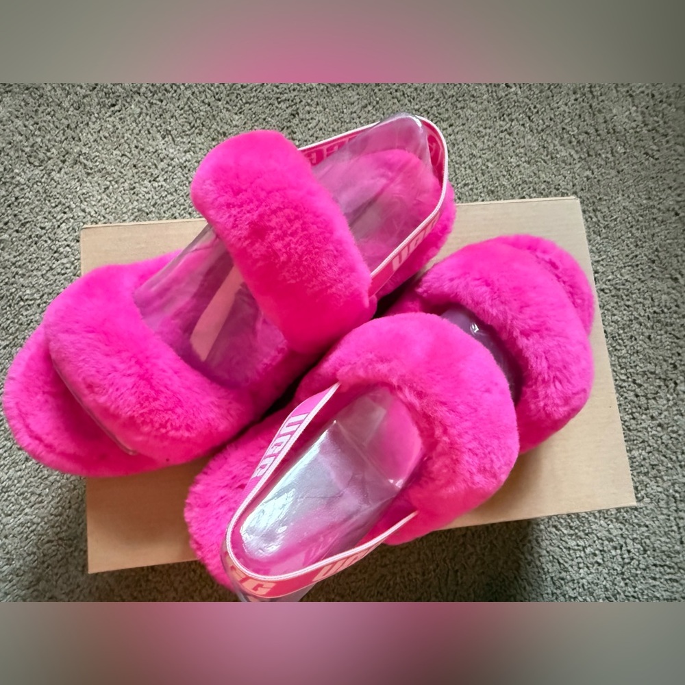 UGG oh yeah slippers size 10 - Picture 10 of 13